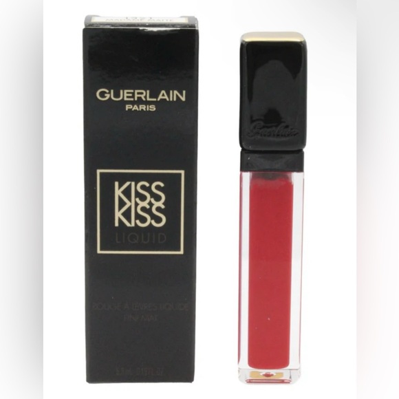 Guerlain - Kiss Kiss Liquid Lipstick | Shade L321 (Red) - Madame Matte | NIB - Picture 2 of 11